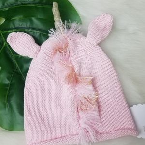 Mud Pie Pink Unicorn Hat